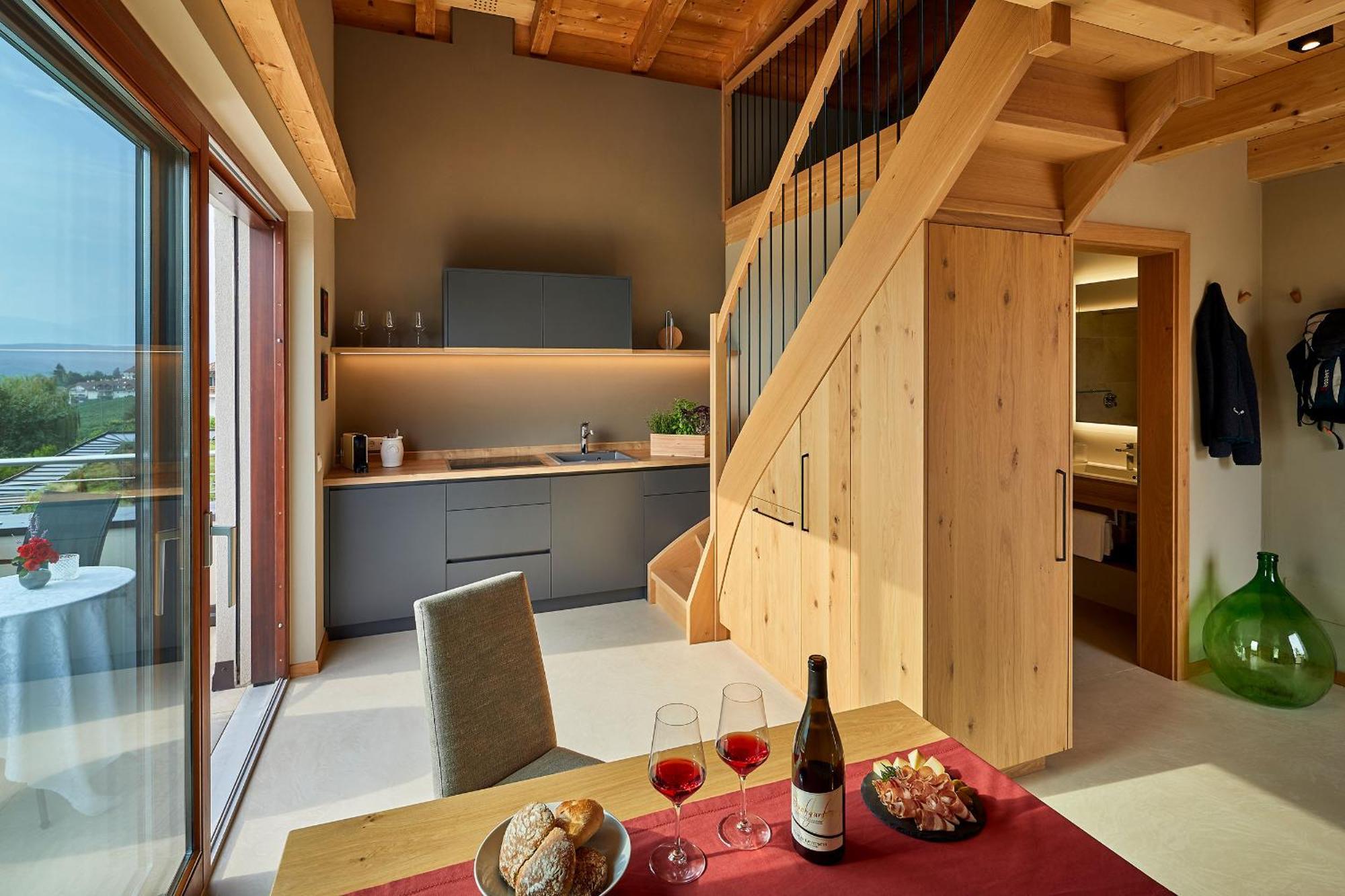 Apartmán Weingut Klaus Lentsch Appiano Sulla Strada Del Vino Exteriér fotografie